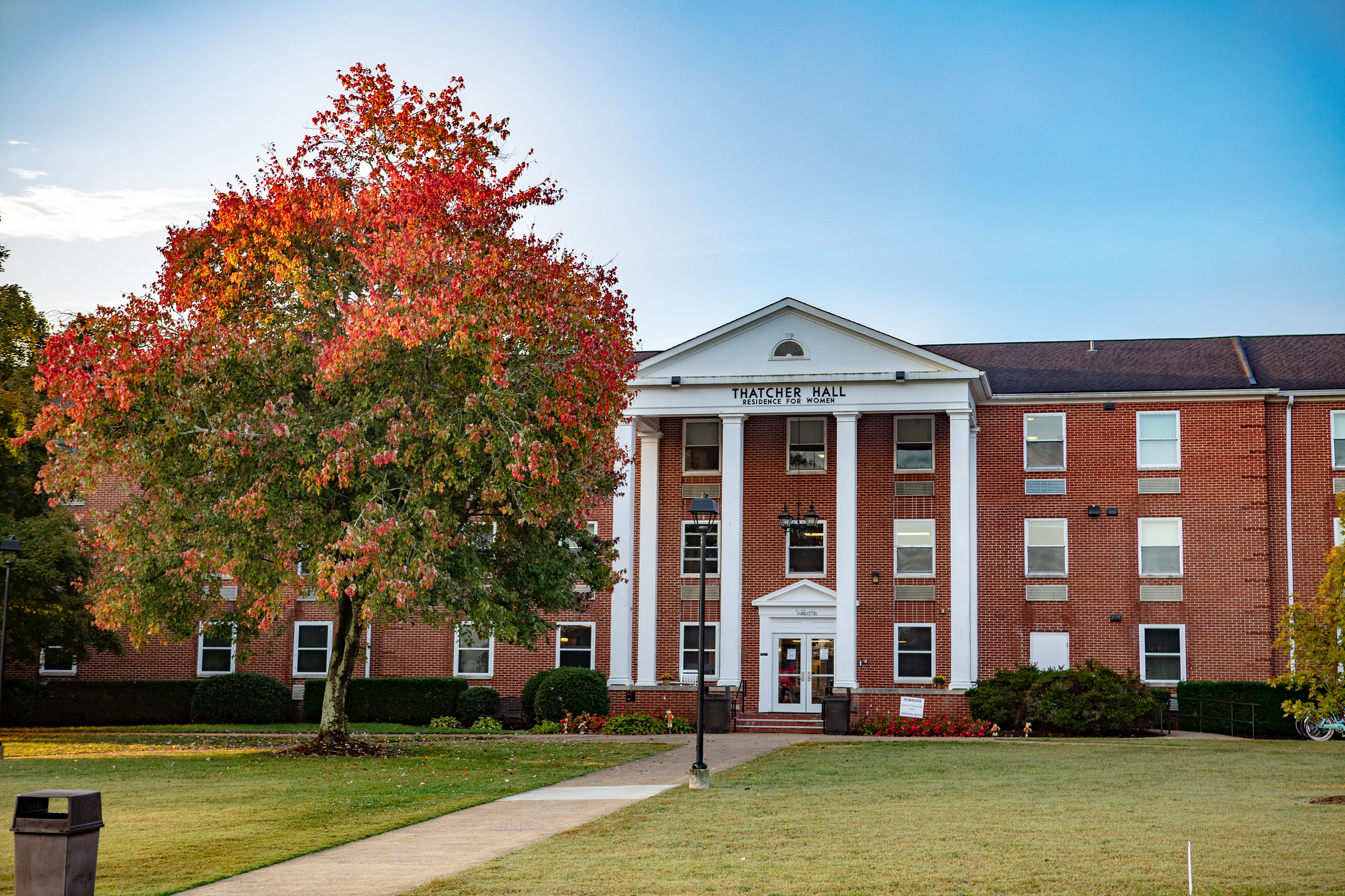 Book lodging on campus or at a nearby hotels.