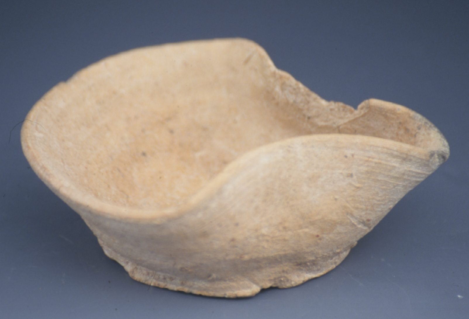 a tan lamp with one spout