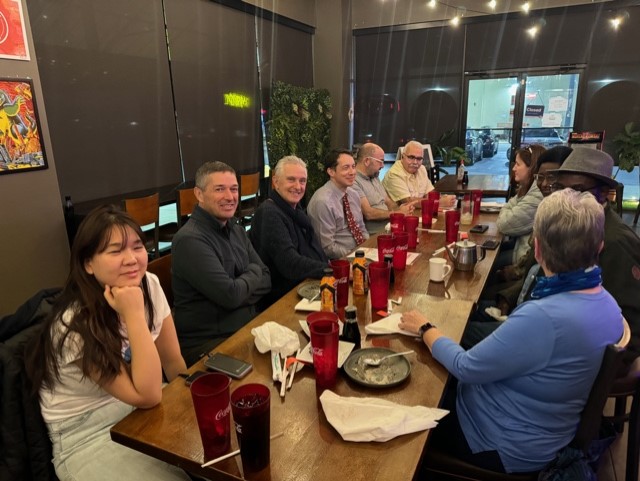 people sitting at a table
