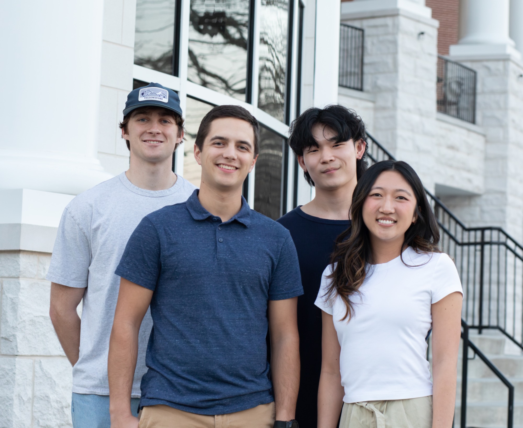 Several of the Southern students granted early acceptance into Loma Linda School of Medicine pose for a photo.
